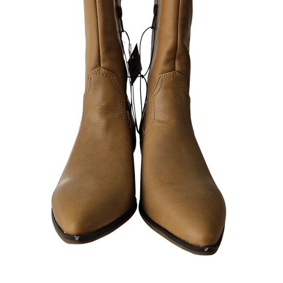 Universal Thread Womens Western Knee High Light Brown Memory Foam Boots Size 8 - Picture 7 of 13